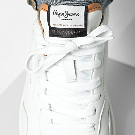 Pepe Jeans - Baskets Camden Main PMS000038 White