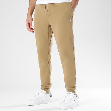 Polo Ralph Lauren - Ensemble Sweat Zippé Capuche Et Pantalon Jogging Original Player Beige Foncé