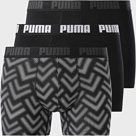 Puma - Pack van 3 Boxers 701241426 Zwart