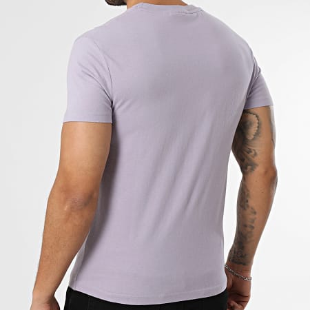 Superdry - Camiseta Essential Logo Bordado M1011245A Violeta