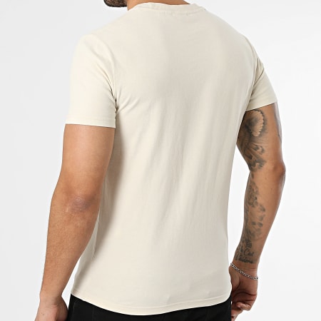 Superdry - Camiseta Essential Logo Embroidery M1011245A Beige