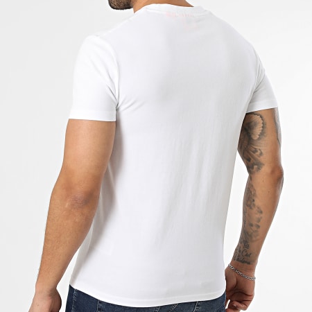 Superdry - Camiseta Essential Logo Bordado M1011245A Blanco