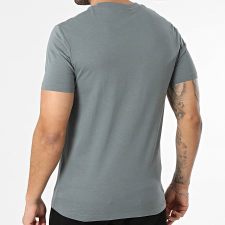 Superdry - Camiseta Essential Logo Embroidery M1011245A Gris Antracita