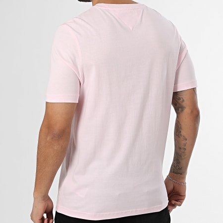 Tommy Hilfiger - Tee Shirt Regular Fit Brand Love Text Stack 2367 Rose Clair