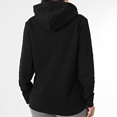 Vald - Sweat Capuche Femme Snake Noir