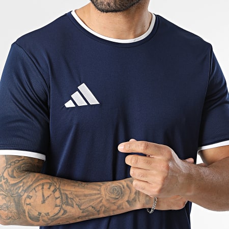 Adidas Sportswear - Ensemble Tee Shirt Et Short Jogging ENT26 JZ2504 JZ2513 Bleu Marine