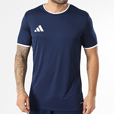 Adidas Sportswear - Ensemble Tee Shirt Et Short Jogging ENT26 JZ2504 JZ2513 Bleu Marine