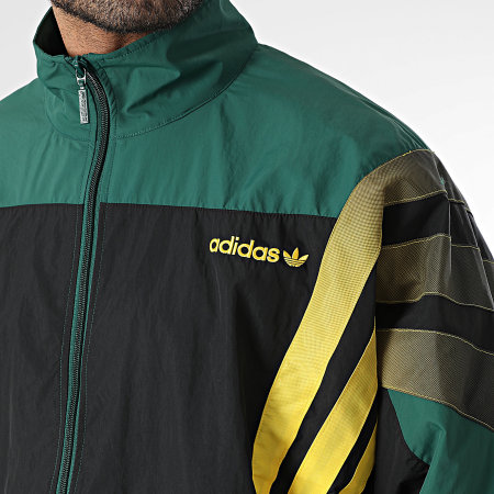 Adidas Originals - Ensemble De Survetement Santiago KS8325 KE3429 Vert Noir Jaune