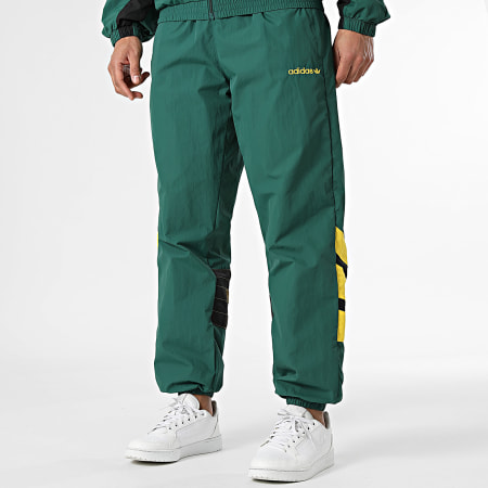 Adidas Originals - Ensemble De Survetement Santiago KS8325 KE3429 Vert Noir Jaune
