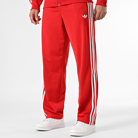 Adidas Originals - Ensemble De Survetement A Bandes Firebird KD8307 KD8319 Rouge Blanc