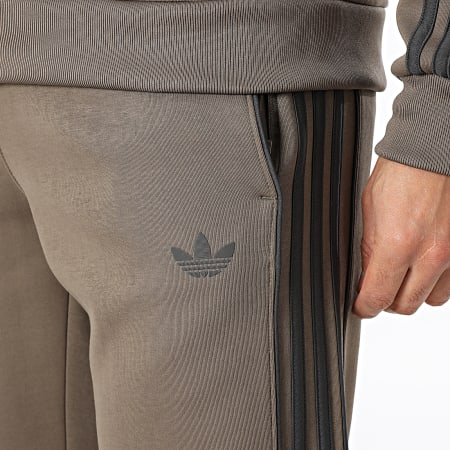 Adidas Originals - Ensemble De Survetement A Bandes SST 2.0 TP KD5838 KD5842 Marron