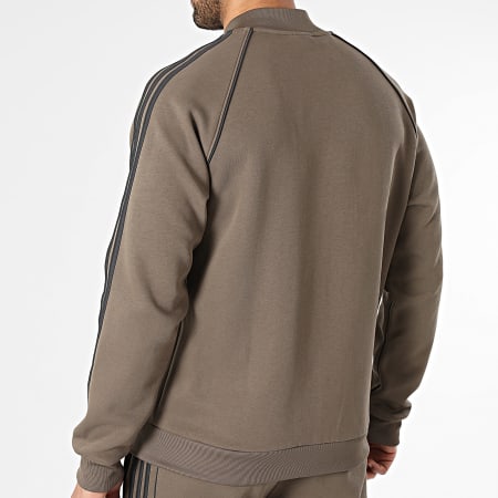 Adidas Originals - Ensemble De Survetement A Bandes SST 2.0 TP KD5838 KD5842 Marron