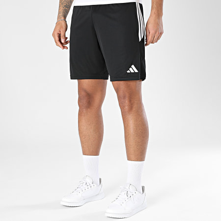 Adidas Sportswear - Short Jogging A Bandes Tiro Essential KH3209 Noir