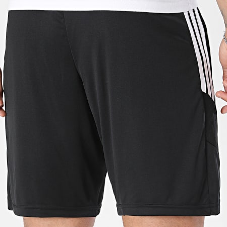 Adidas Sportswear - Short Jogging A Bandes Tiro Essential KH3209 Noir