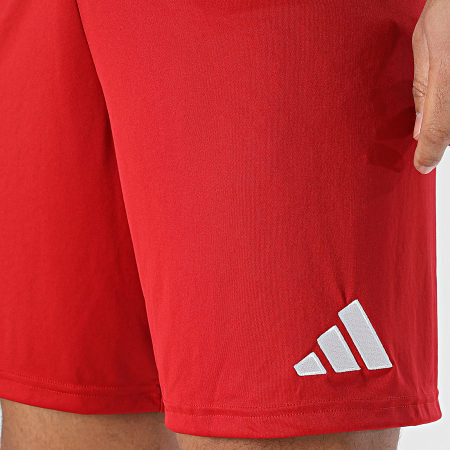 Adidas Sportswear - Short Jogging ENT26 JZ2517 Rouge Blanc