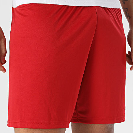 Adidas Sportswear - Short Jogging ENT26 JZ2517 Rouge Blanc
