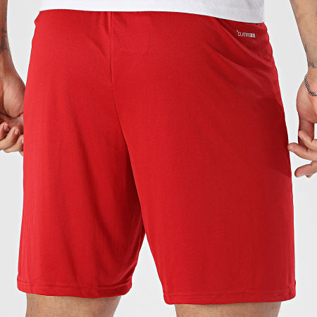 Adidas Sportswear - Short Jogging ENT26 JZ2517 Rouge Blanc