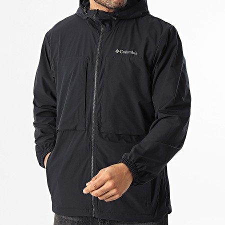 Columbia - Street Heights 2154781 Zip Hooded Jacket Black - Ryses