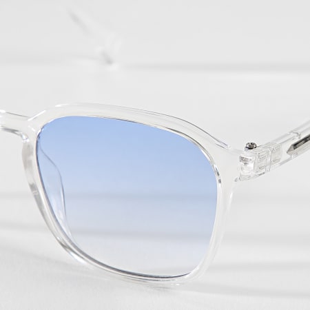 LBO - Lunettes De Soleil 0001 Transparent Bleu