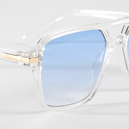 LBO - Sunglasses 0003 Light Blue Transparent Gradient