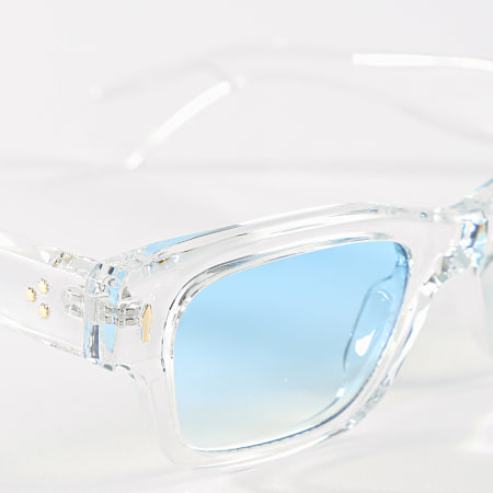 LBO - Lunettes De Soleil 0016 Transparent Bleu