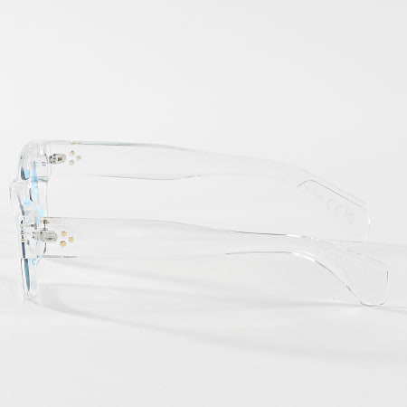 LBO - Lunettes De Soleil 0016 Transparent Bleu