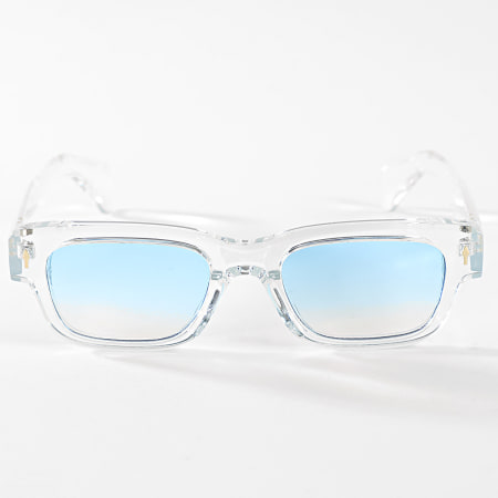 LBO - Lunettes De Soleil 0016 Transparent Bleu