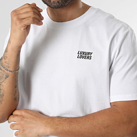 Luxury Lovers - Tee Shirt Oversize All In Blanc