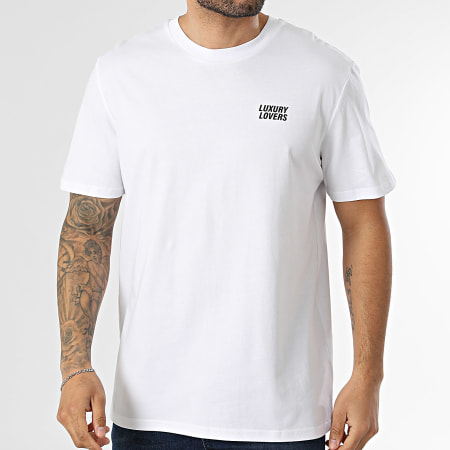 Luxury Lovers - Tee Shirt Oversize All In Blanc