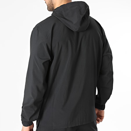 New Balance - Conjunto Casaco com Capuz Zippado e Calça de fato de treino MJ51900 MP51904 Preto