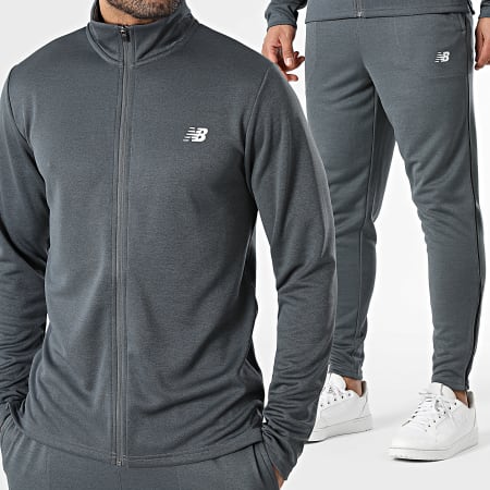 New Balance - Conjunto De Fato De Treino MJ51804 MP51905 Cinza Antracite Mesclado