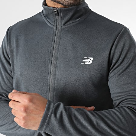 New Balance - Conjunto De Fato De Treino MJ51804 MP51905 Cinza Antracite Mesclado