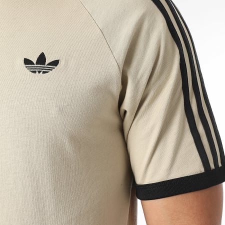 Adidas Originals - Tee Shirt 3 Stripes KE7964 Beige Noir