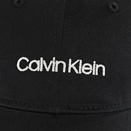 Calvin Klein - Casquette Logo Embroidery F5003G Noir