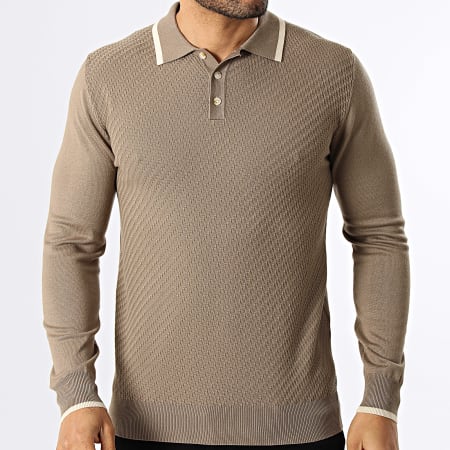 Frilivin - Polo maniche lunghe 652 Beige