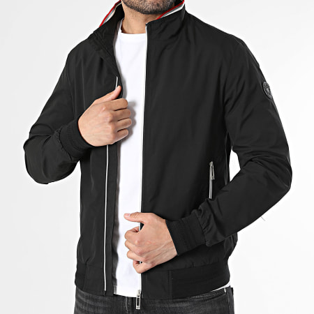 Kymaxx - Chaqueta Negra con cremallera