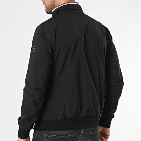 Kymaxx - Chaqueta Negra con cremallera