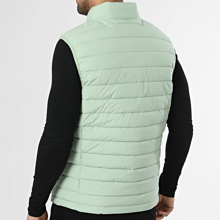 Kymaxx - Plumífero sin mangas Verde claro