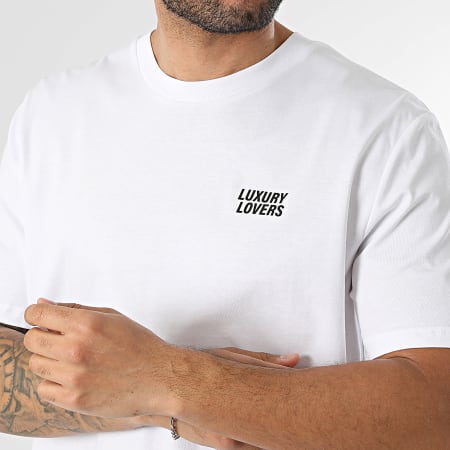 Luxury Lovers - Tee Shirt Oversize Started From The Bottom Blanc