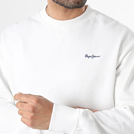 Pepe Jeans - Sweat Crewneck Small Logo PM5800154 Beige Clair