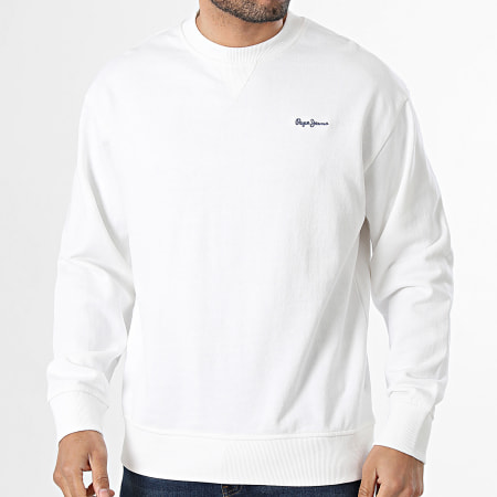 Pepe Jeans - Sweat Crewneck Small Logo PM5800154 Beige Clair