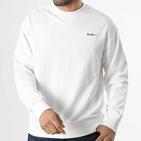 Pepe Jeans - Sweat Crewneck Small Logo PM5800154 Beige Clair
