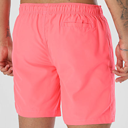Sale Môme Paris - Short De Bain Little Badge Lapin Rose Fluo