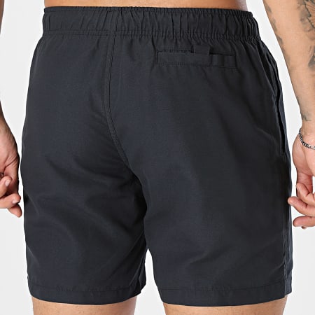 Sale Môme Paris - Short De Bain Little Badge Nounours Noir Blanc