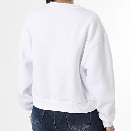 Tommy Hilfiger - Sweat Crewneck Femme Corp Logo 7831 Blanc