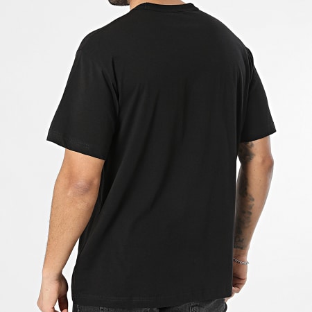Versace Jeans Couture - Camiseta Metal Plachet 80GAHT05-CJ00T Negro Dorado