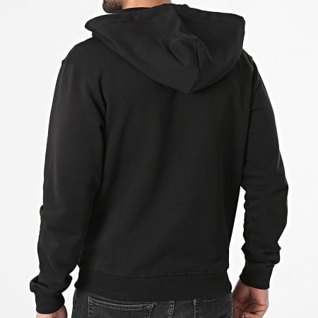 Versace Jeans Couture - Sudadera con cremallera y capucha Patch Emblem 80GAIT03-CF01T Negro