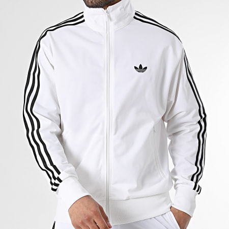 Adidas Originals - Ensemble De Survêtement A Bandes Firebird TT KD8308 KD8322 Blanc
