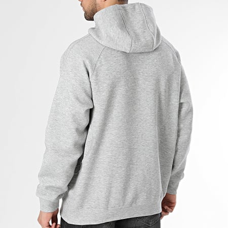 Adidas Sportswear - Sweat Capuche Spacer Cutline KE0709 Gris Chiné