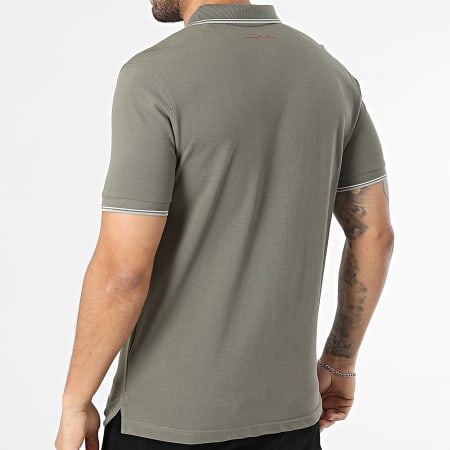 Teddy Smith - Polo Manches Courtes Pasian 2 11316819D Vert Kaki